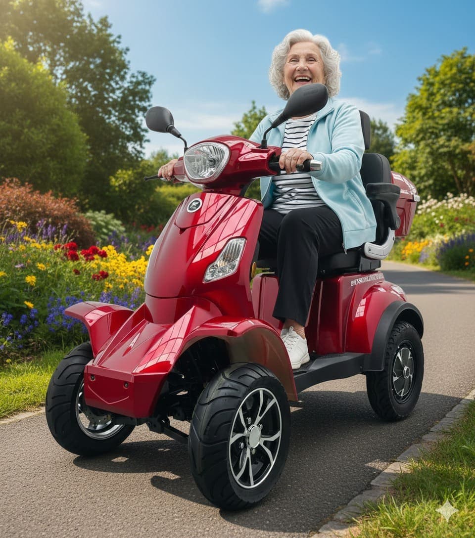 E-Mobil Neo, 45 km/h - Für alle, die auch mal weiter fahren wollen. Kraftvoll und zuverlässig.